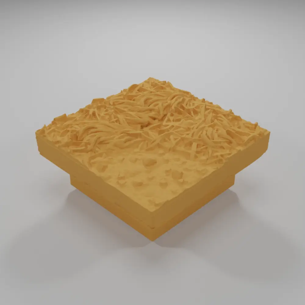 Dirt Ground Grass Angle - Ramparts & Ruins - Dungeon Blocks