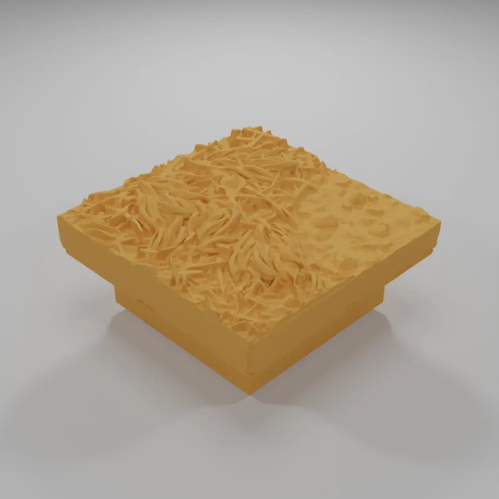 Dirt Ground Grass Angle - Ramparts & Ruins - Dungeon Blocks