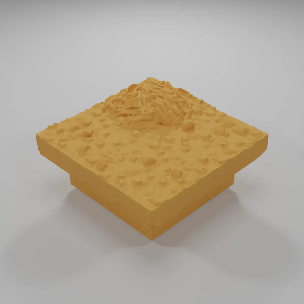Dirt Ground Grass Corner - Ramparts & Ruins - Dungeon Blocks