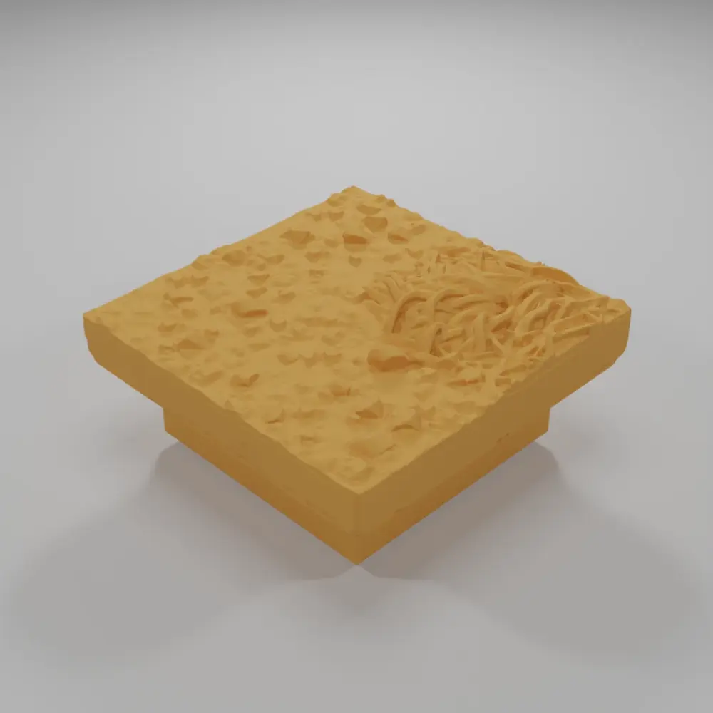 Dirt Ground Grass Corner - Ramparts & Ruins - Dungeon Blocks