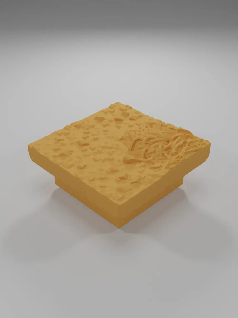 Dirt Ground Grass Corner - Ramparts & Ruins - Dungeon Blocks
