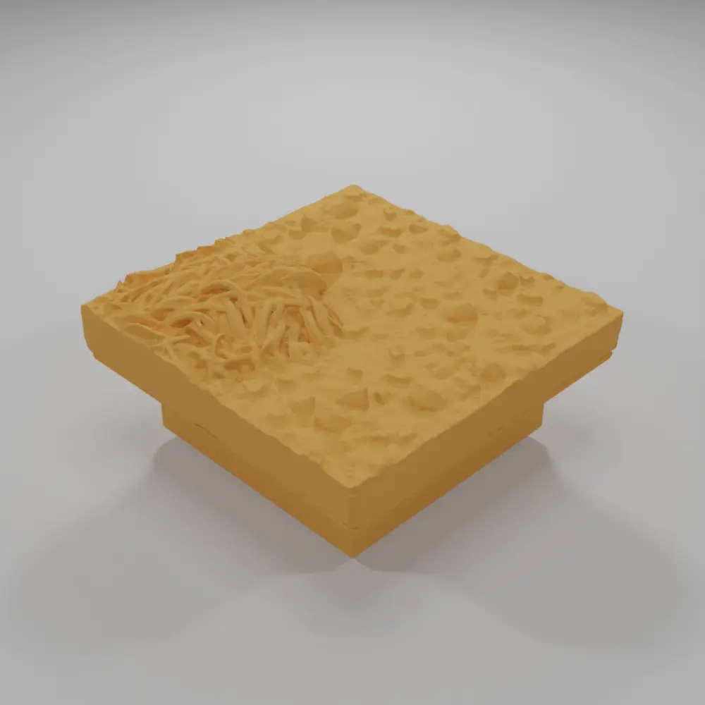 Dirt Ground Grass Corner - Ramparts & Ruins - Dungeon Blocks