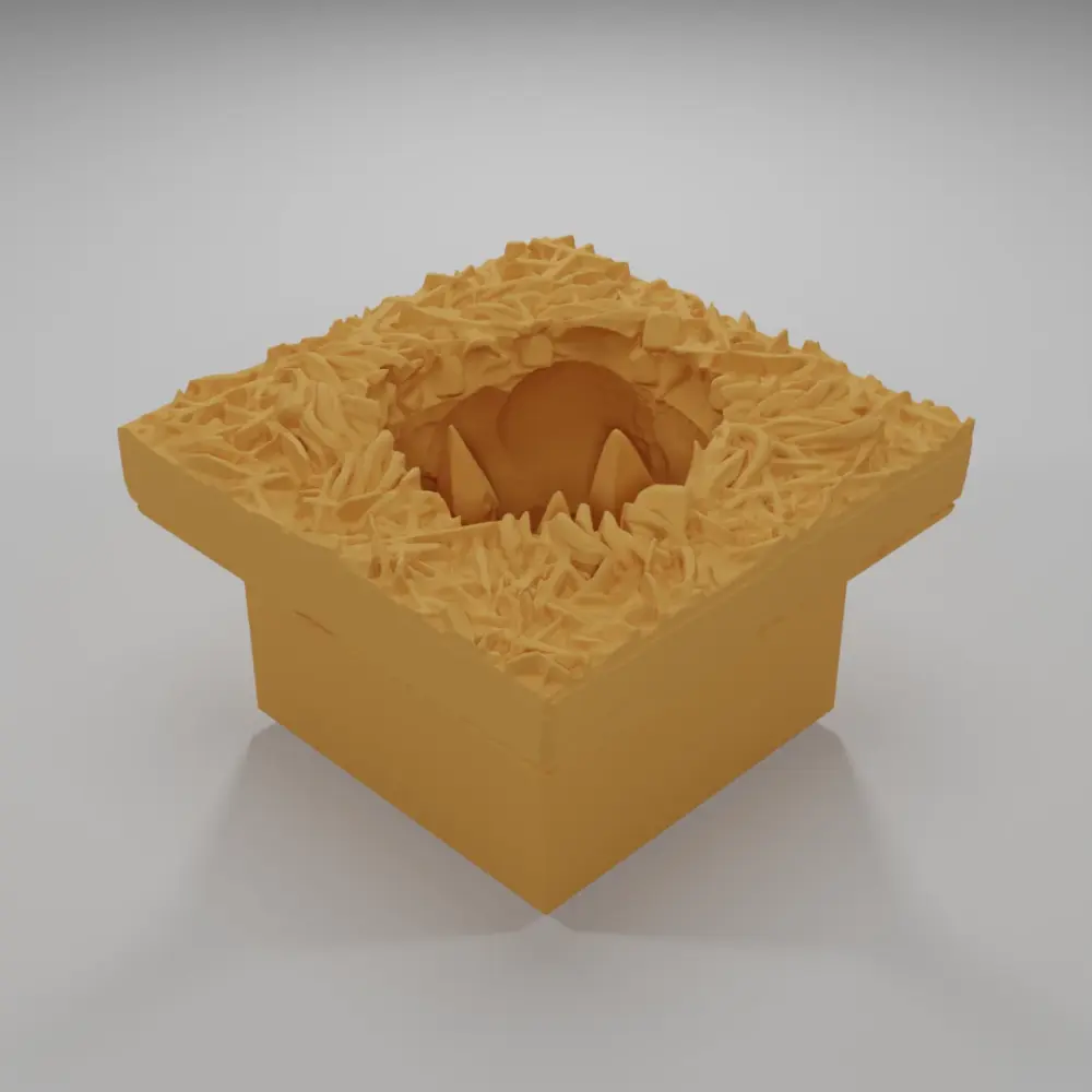Grass Hole Trap - Ramparts & Ruins - Dungeon Blocks