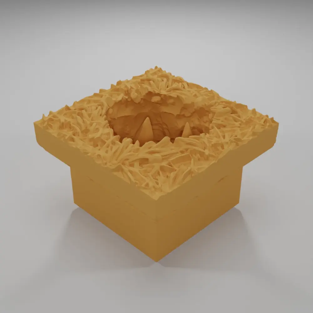 Grass Hole Trap - Ramparts & Ruins - Dungeon Blocks