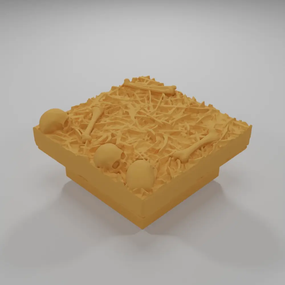 Ground Grass Skulls 2 - Ramparts & Ruins - Dungeon Blocks
