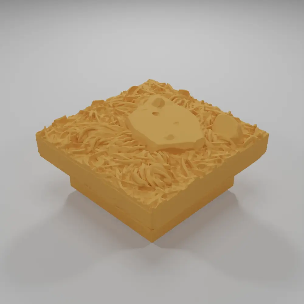 Ground Grass Rock 2 - Ramparts & Ruins - Dungeon Blocks