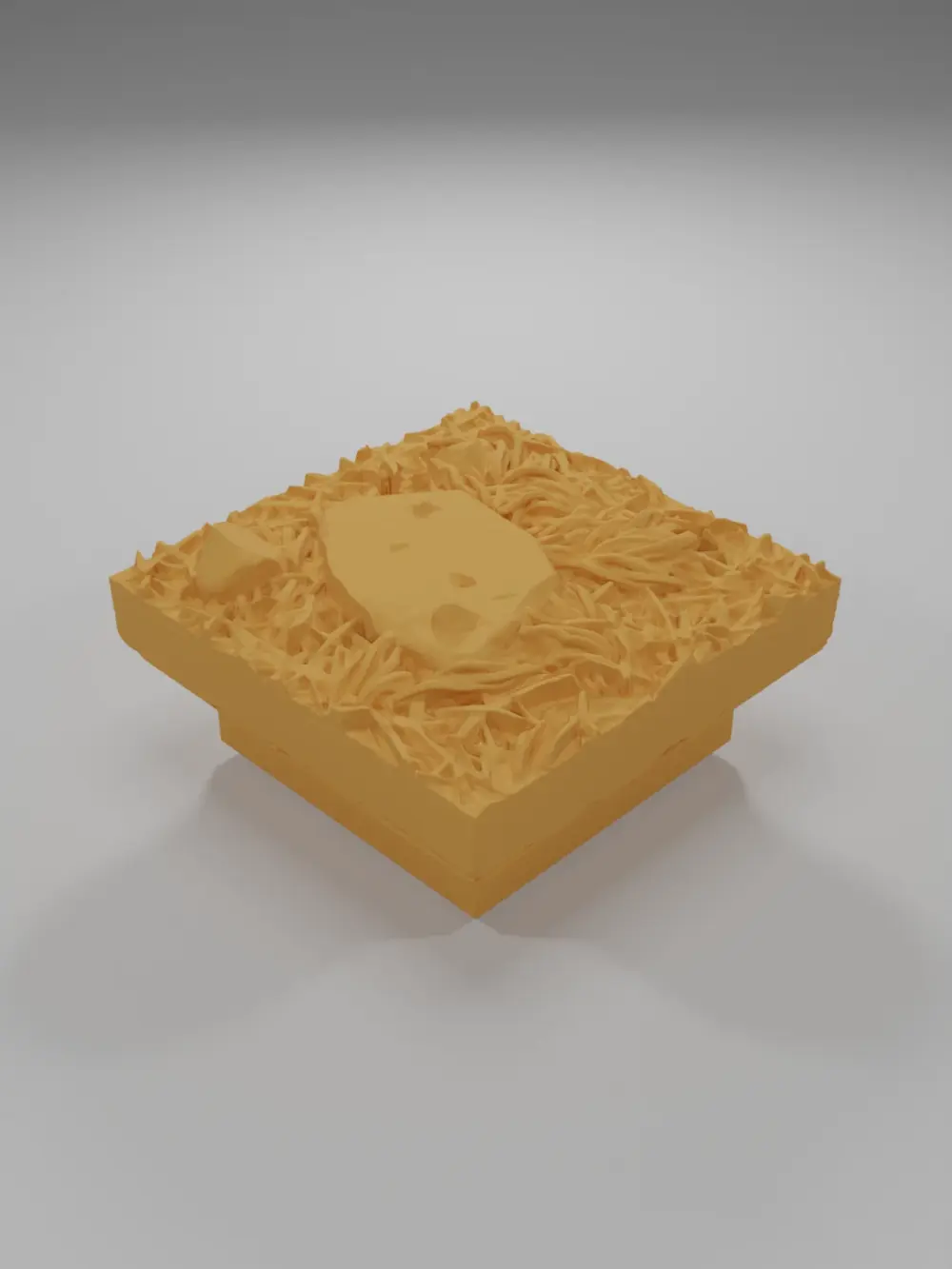 Ground Grass Rock 2 - Ramparts & Ruins - Dungeon Blocks