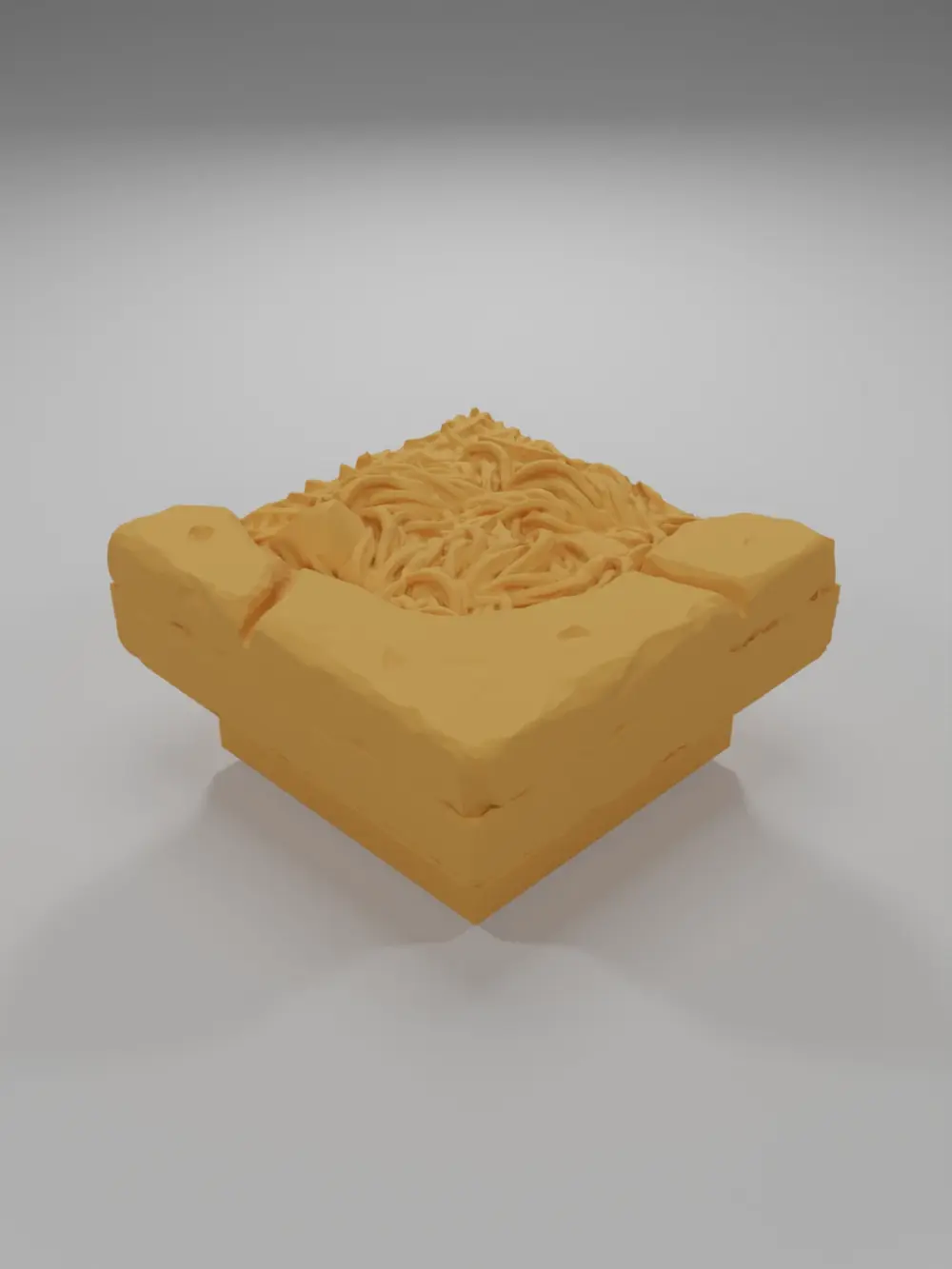 Ground Grass Rock Angle - Ramparts & Ruins - Dungeon Blocks