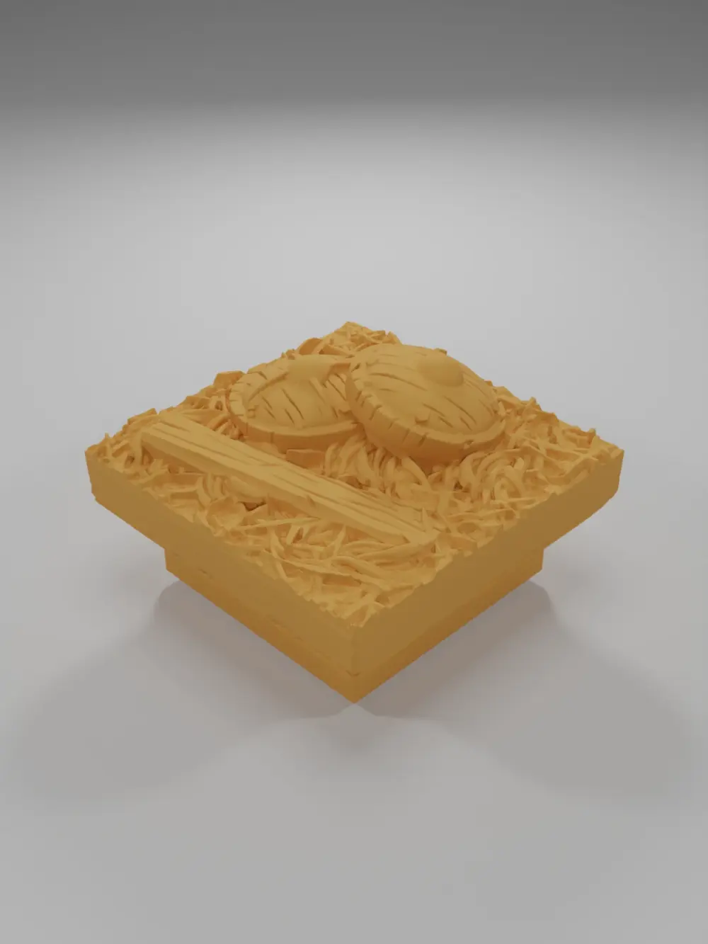 Ground Grass Shield - Ramparts & Ruins - Dungeon Blocks