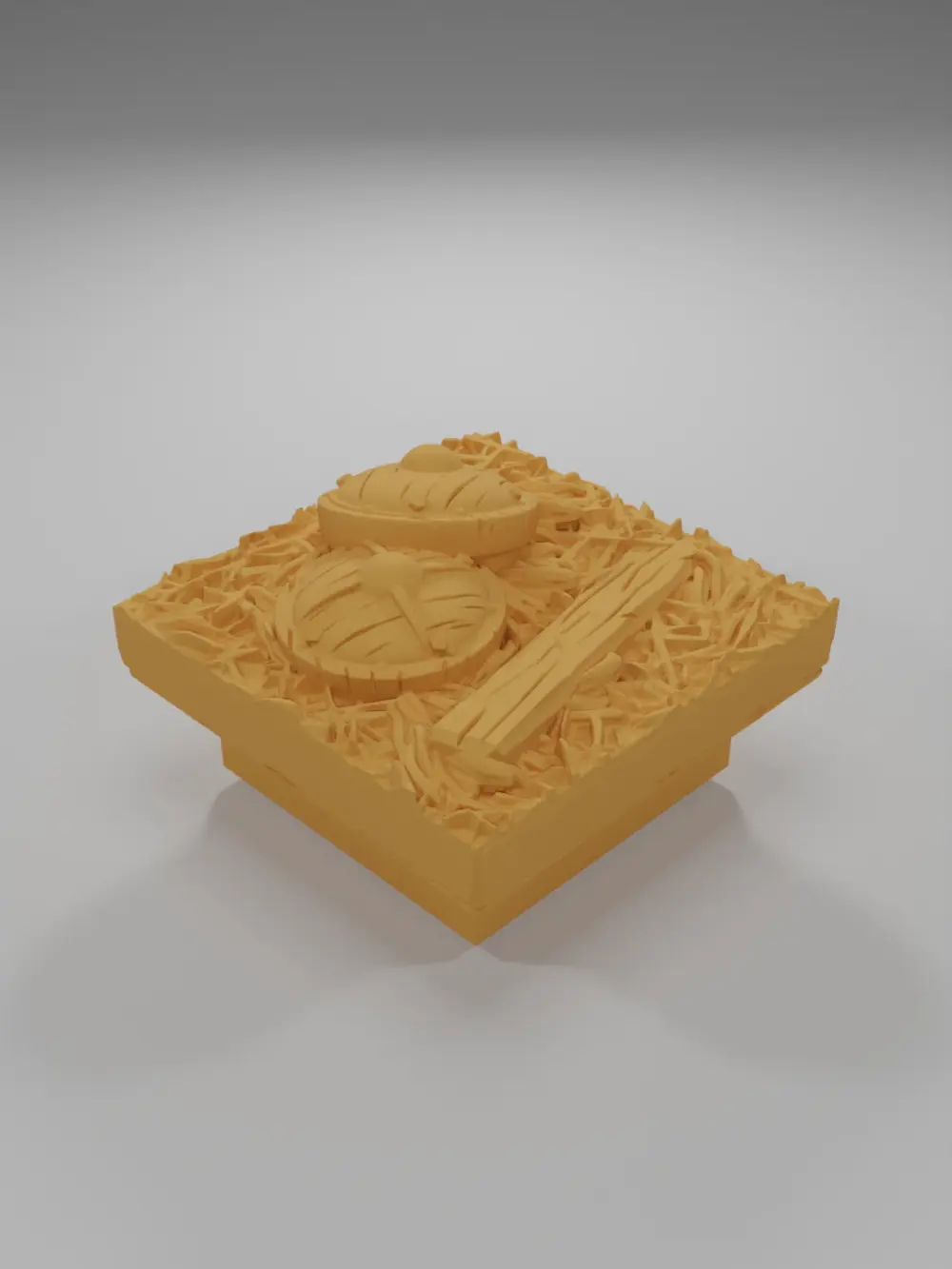 Ground Grass Shield - Ramparts & Ruins - Dungeon Blocks