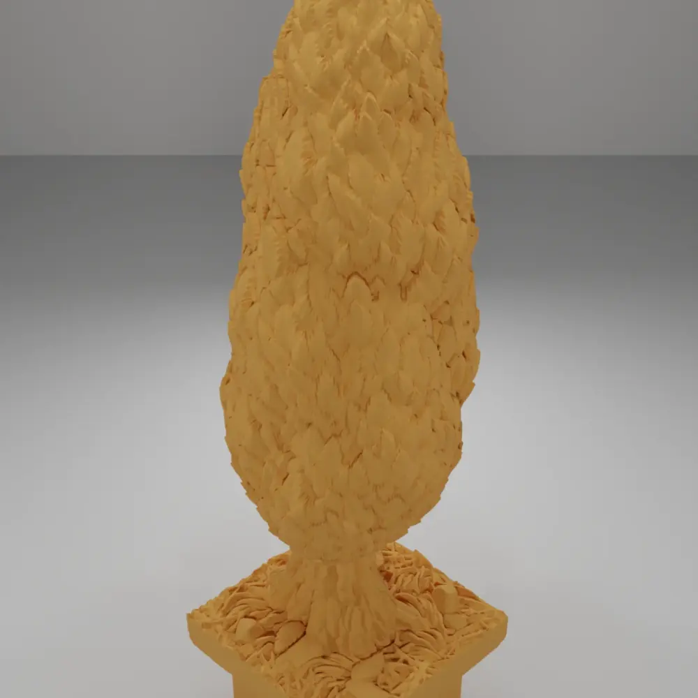 Medium Poplar Tree - Ramparts & Ruins - Dungeon Blocks