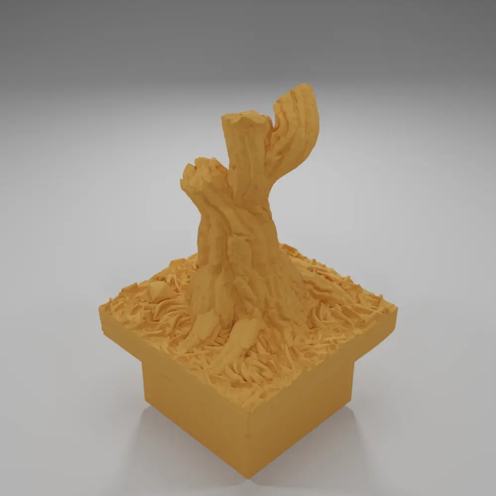 Tree Trunk 1 - Ramparts & Ruins - Dungeon Blocks