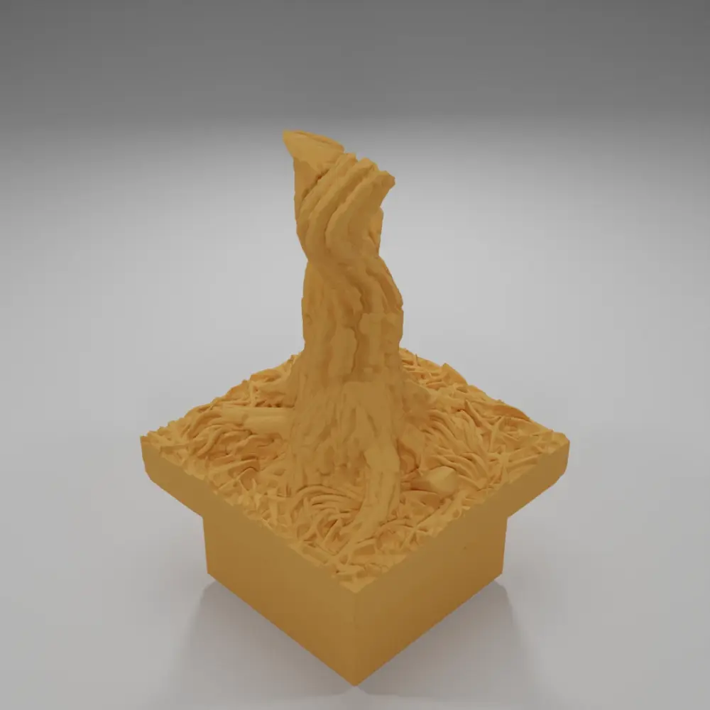 Tree Trunk 1 - Ramparts & Ruins - Dungeon Blocks