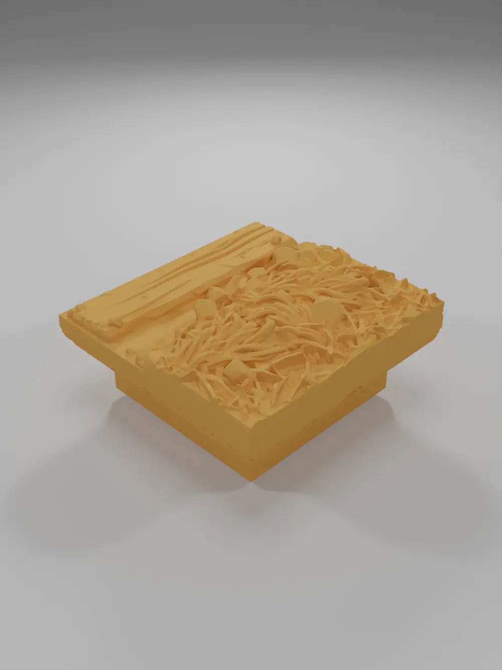 Water Straight Wooden Plank - Ramparts & Ruins - Dungeon Blocks