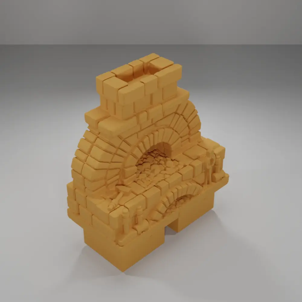 Forge Chimney - Ramparts & Ruins - Dungeon Blocks