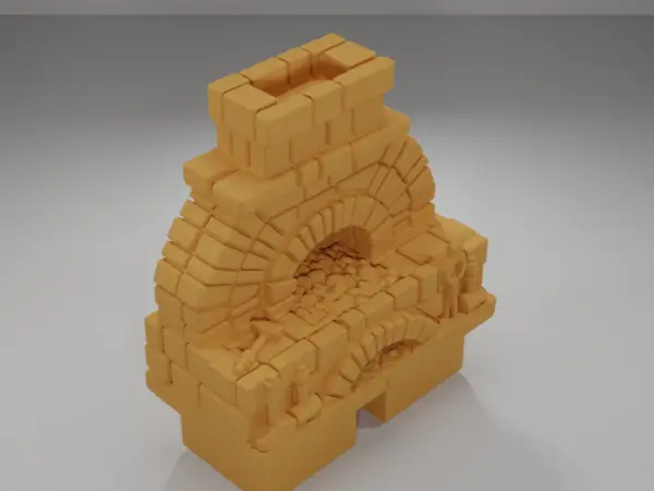Entrance Arch Right - Ramparts & Ruins - Dungeon Blocks