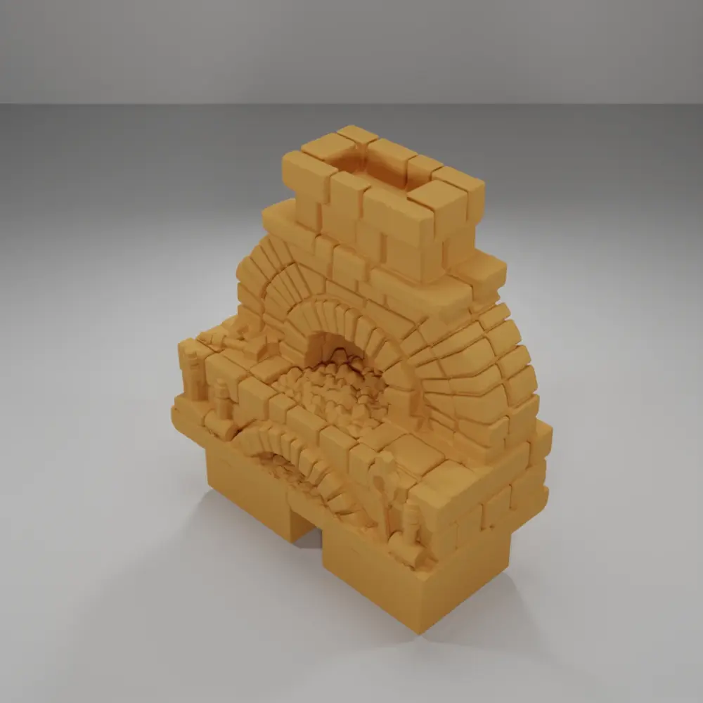 Forge Chimney - Ramparts & Ruins - Dungeon Blocks