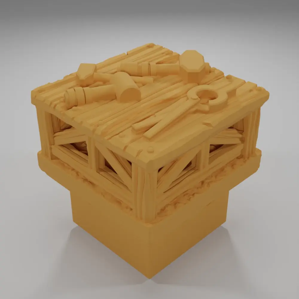 Tools Table - Ramparts & Ruins - Dungeon Blocks