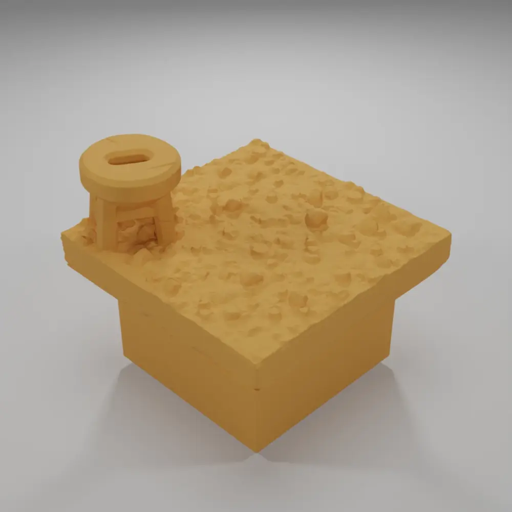 Stool - Ramparts & Ruins - Dungeon Blocks
