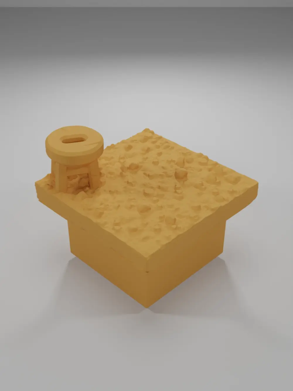 Stool - Ramparts & Ruins - Dungeon Blocks