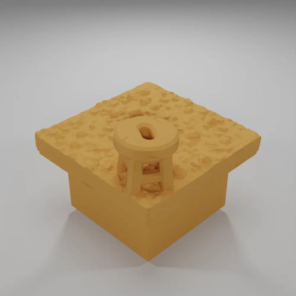 Stool - Ramparts & Ruins - Dungeon Blocks