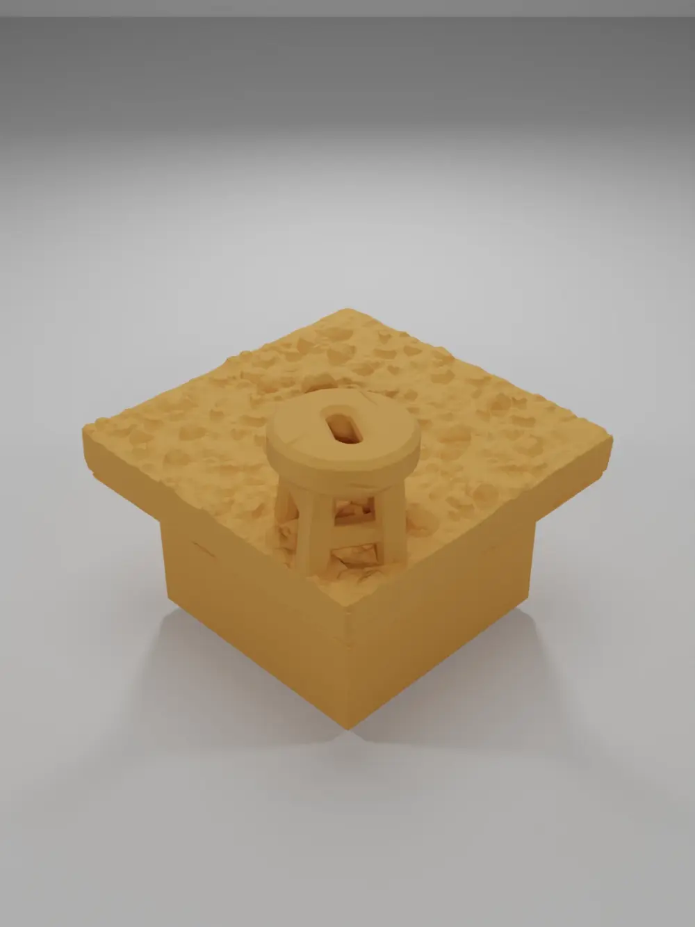 Stool - Ramparts & Ruins - Dungeon Blocks