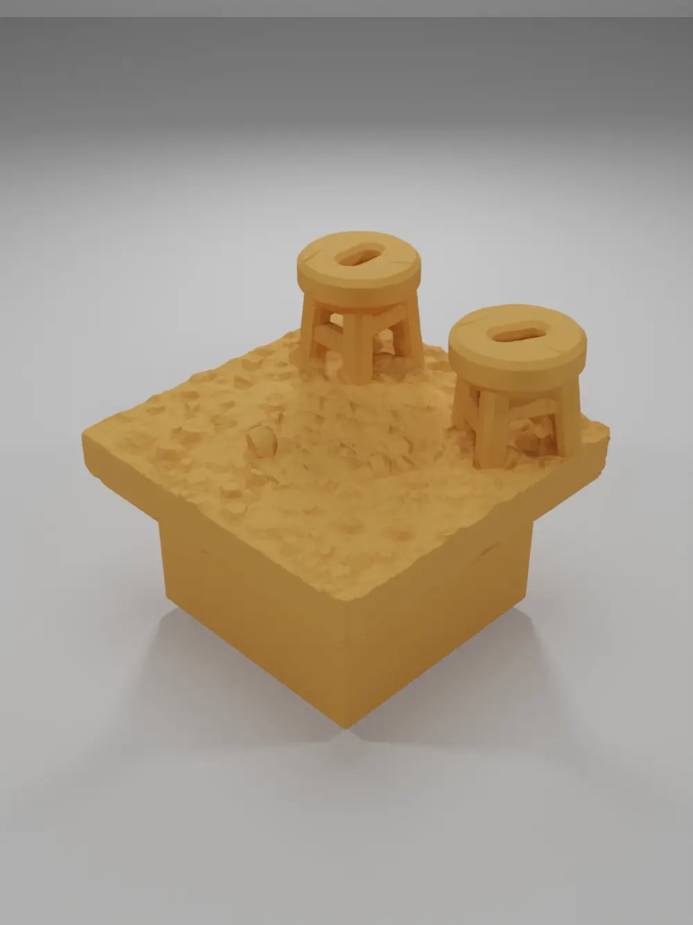 Two Stools - Ramparts & Ruins - Dungeon Blocks