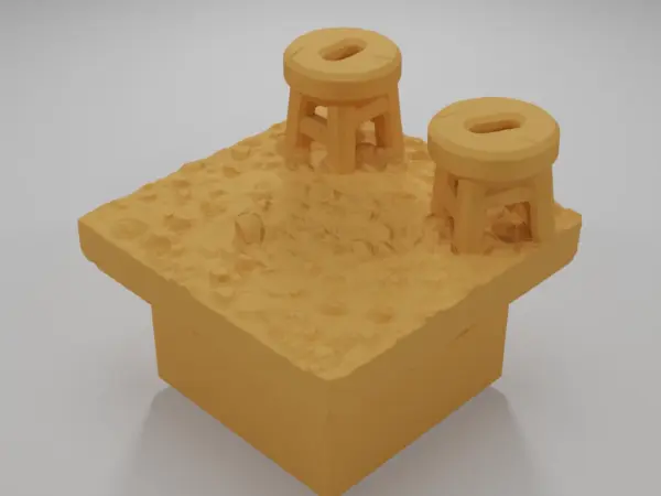 Entrance Arch Right - Ramparts & Ruins - Dungeon Blocks