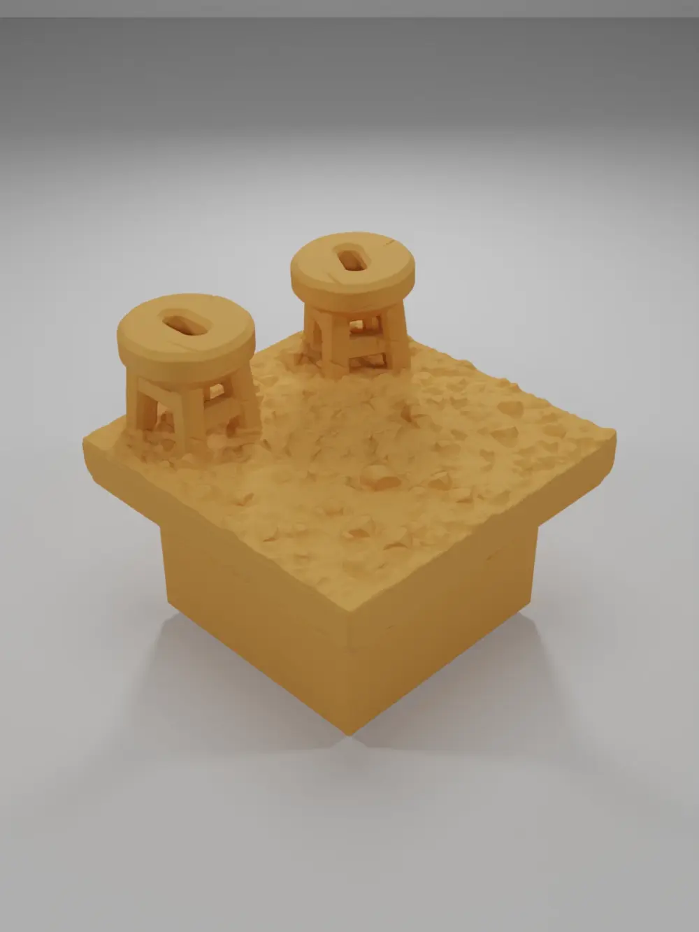 Two Stools - Ramparts & Ruins - Dungeon Blocks