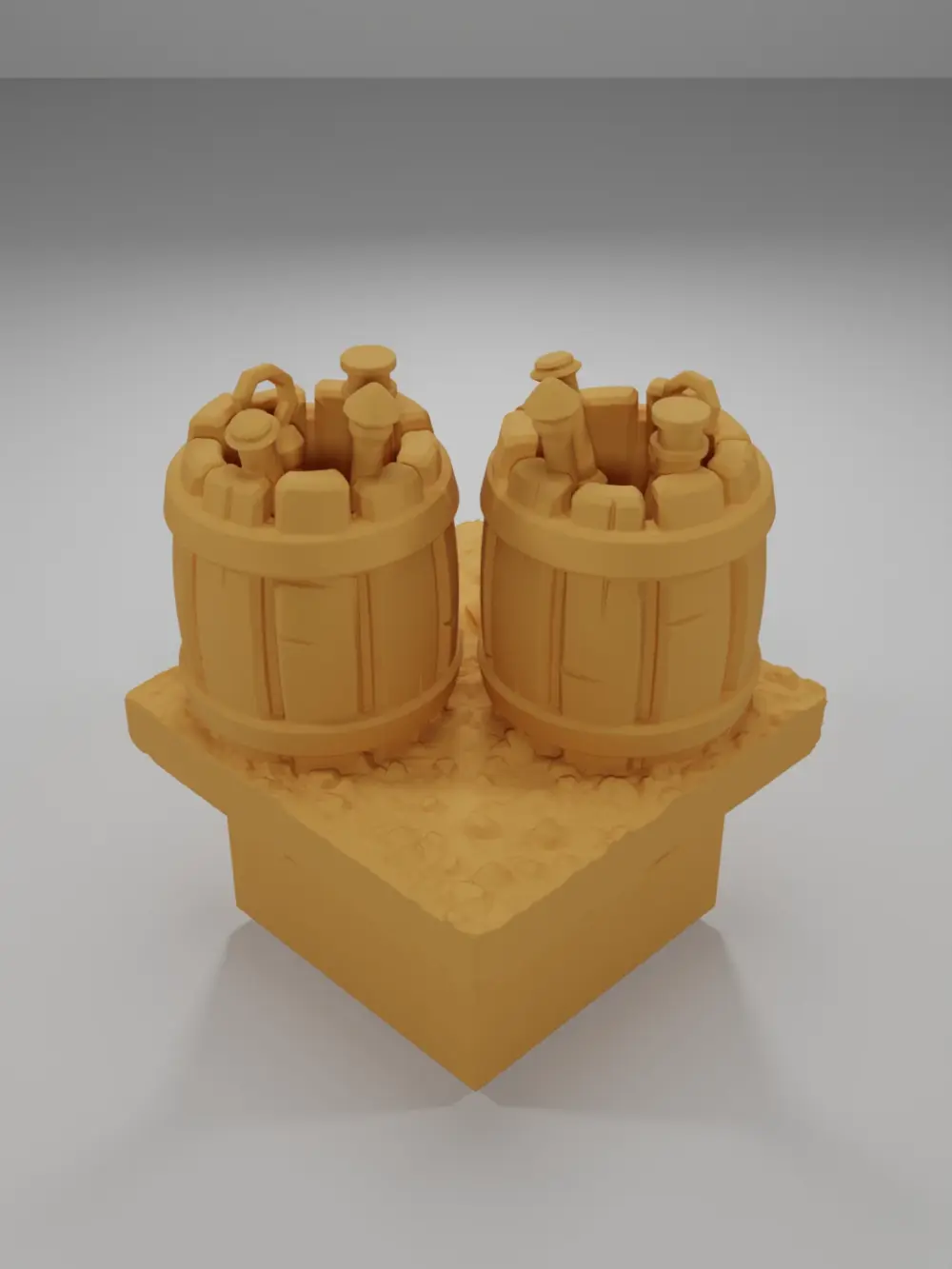 Barrels - Ramparts & Ruins - Dungeon Blocks