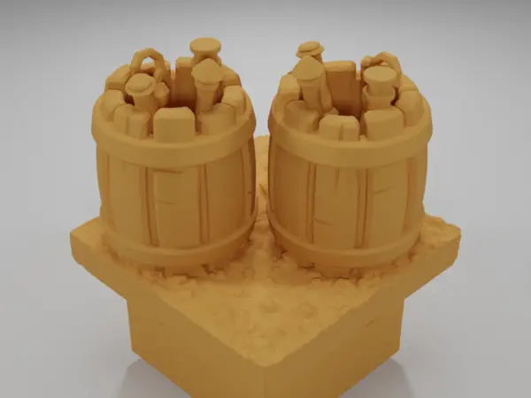 Entrance Arch Right - Ramparts & Ruins - Dungeon Blocks