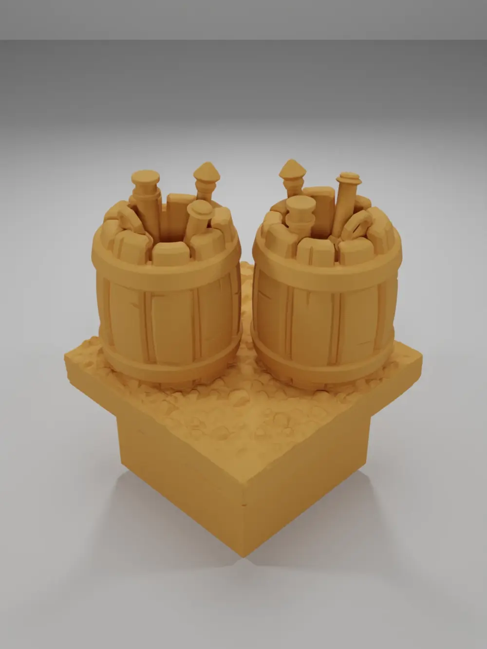 Barrels - Ramparts & Ruins - Dungeon Blocks