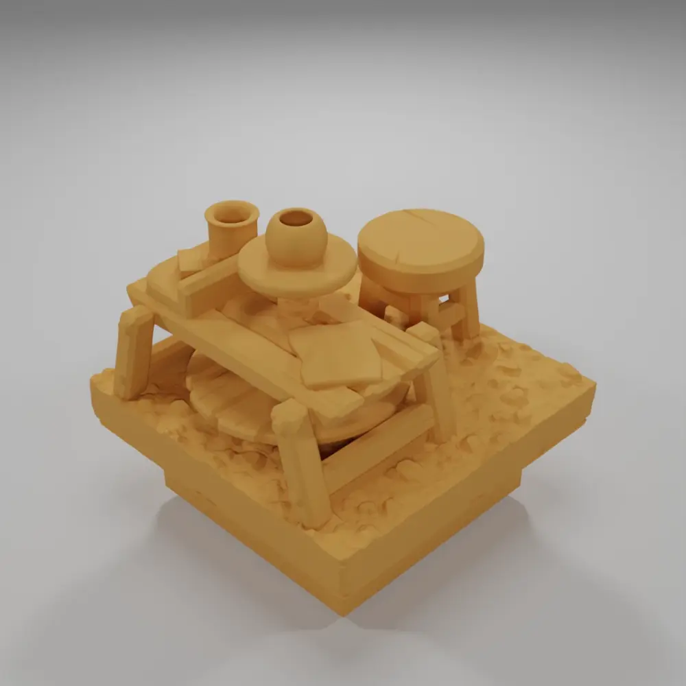 Pottery - Ramparts & Ruins - Dungeon Blocks