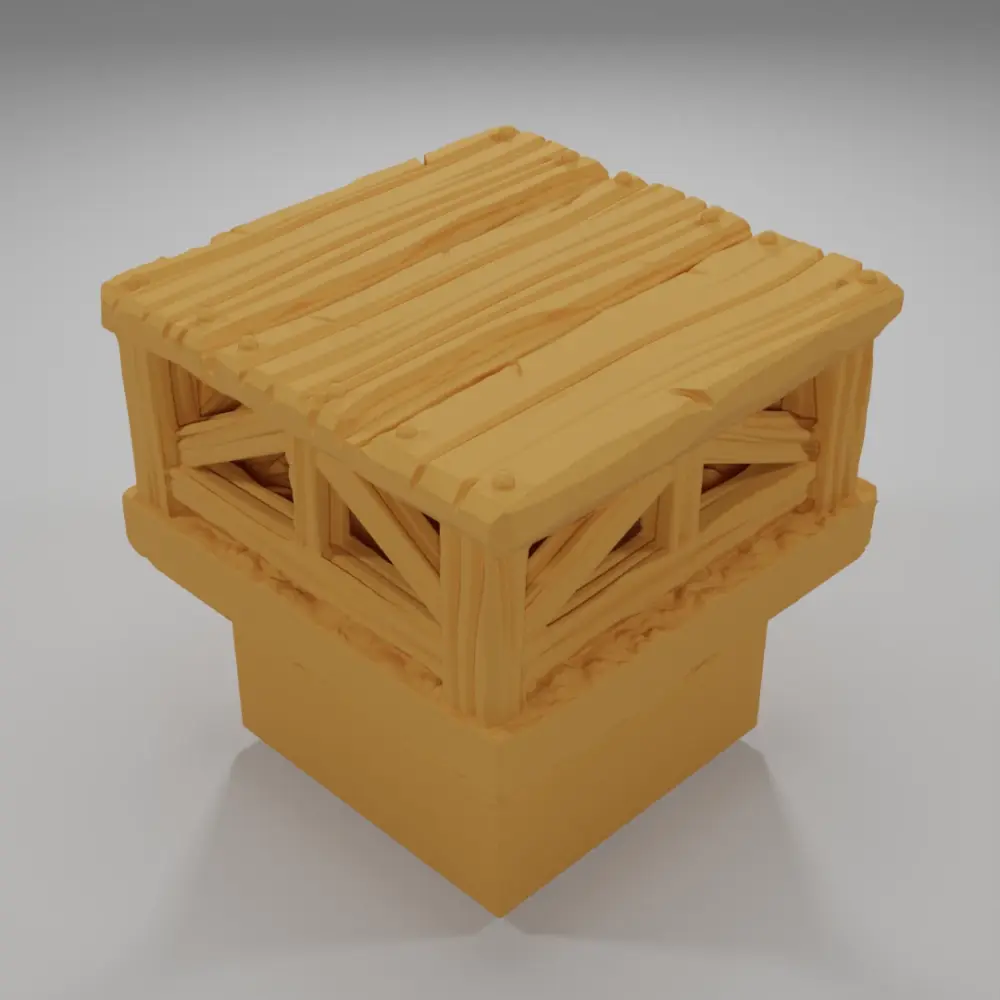 Empty Table - Ramparts & Ruins - Dungeon Blocks