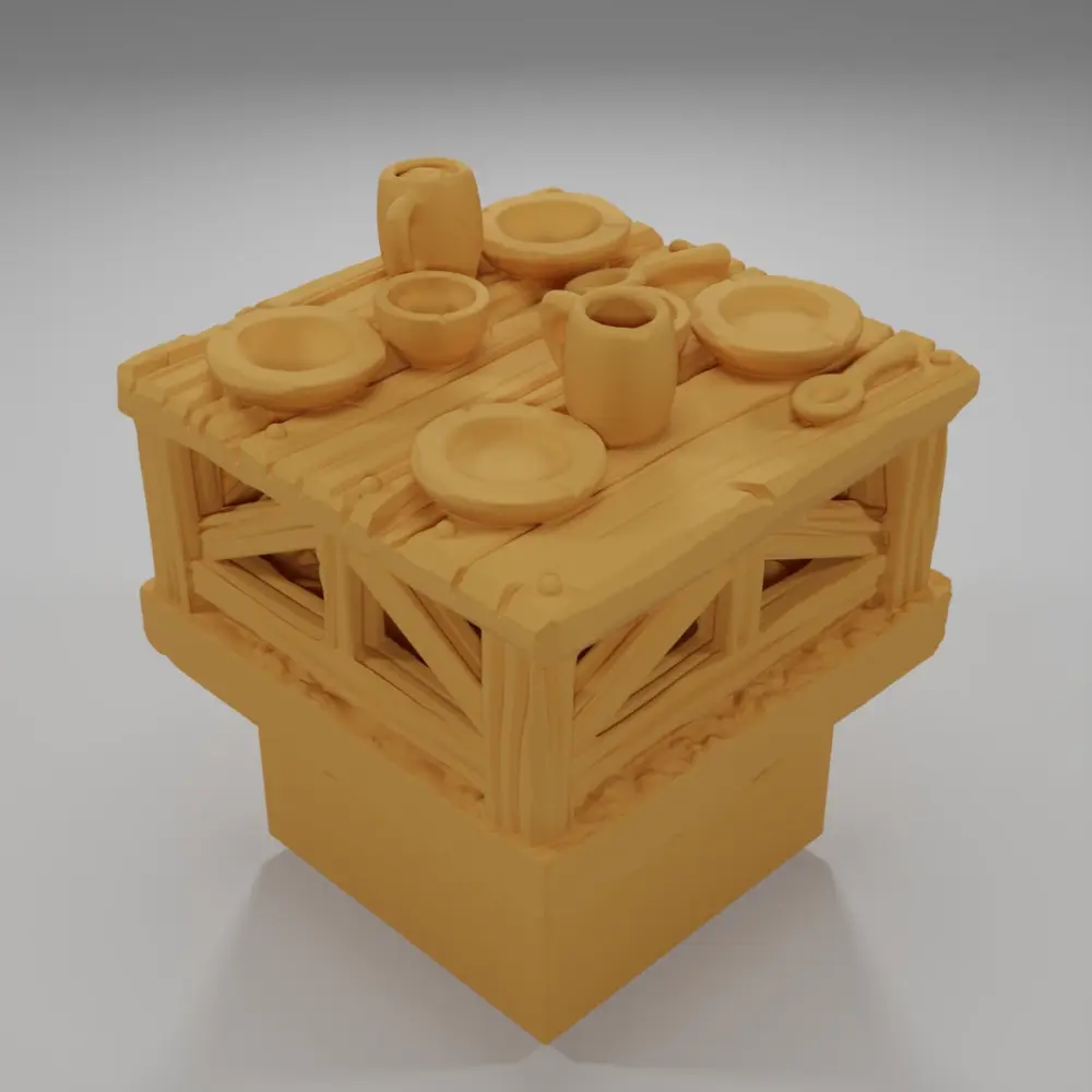 Set Table - Ramparts & Ruins - Dungeon Blocks
