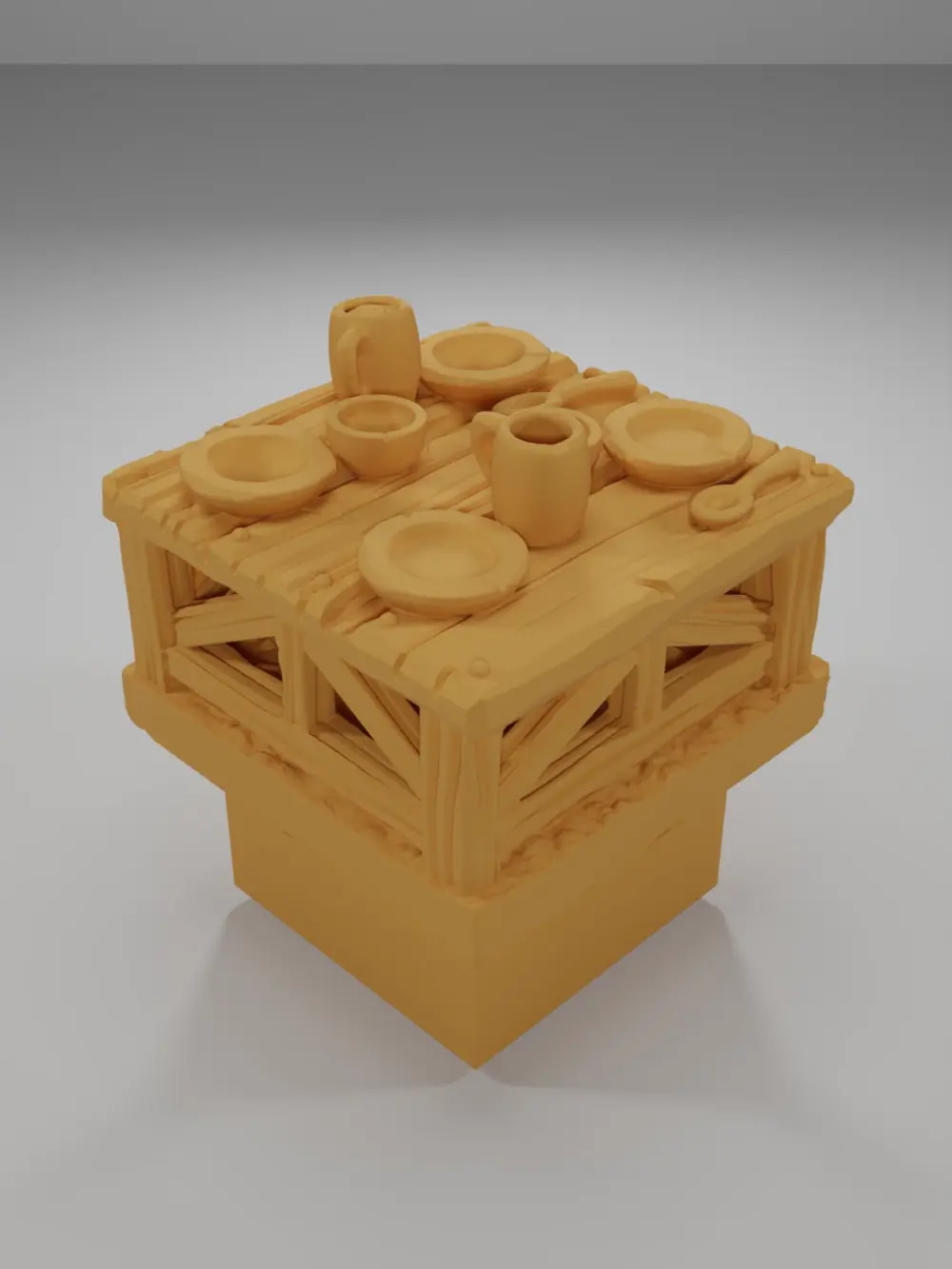 Set Table - Ramparts & Ruins - Dungeon Blocks