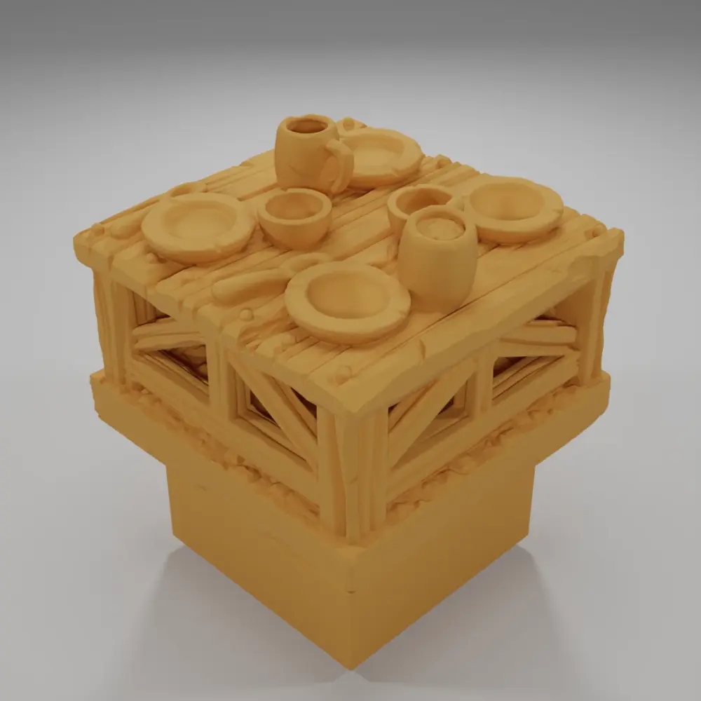 Set Table - Ramparts & Ruins - Dungeon Blocks