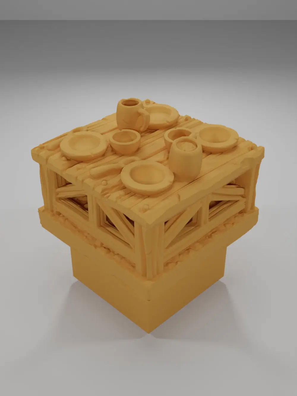 Set Table - Ramparts & Ruins - Dungeon Blocks