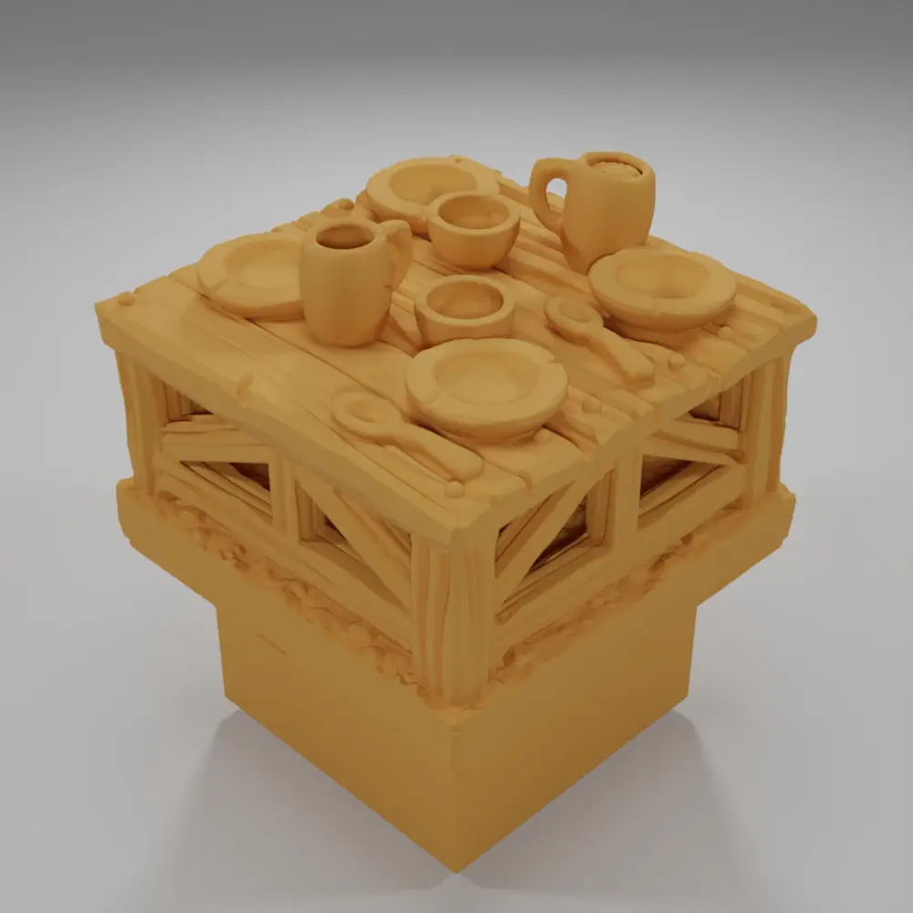 Set Table - Ramparts & Ruins - Dungeon Blocks