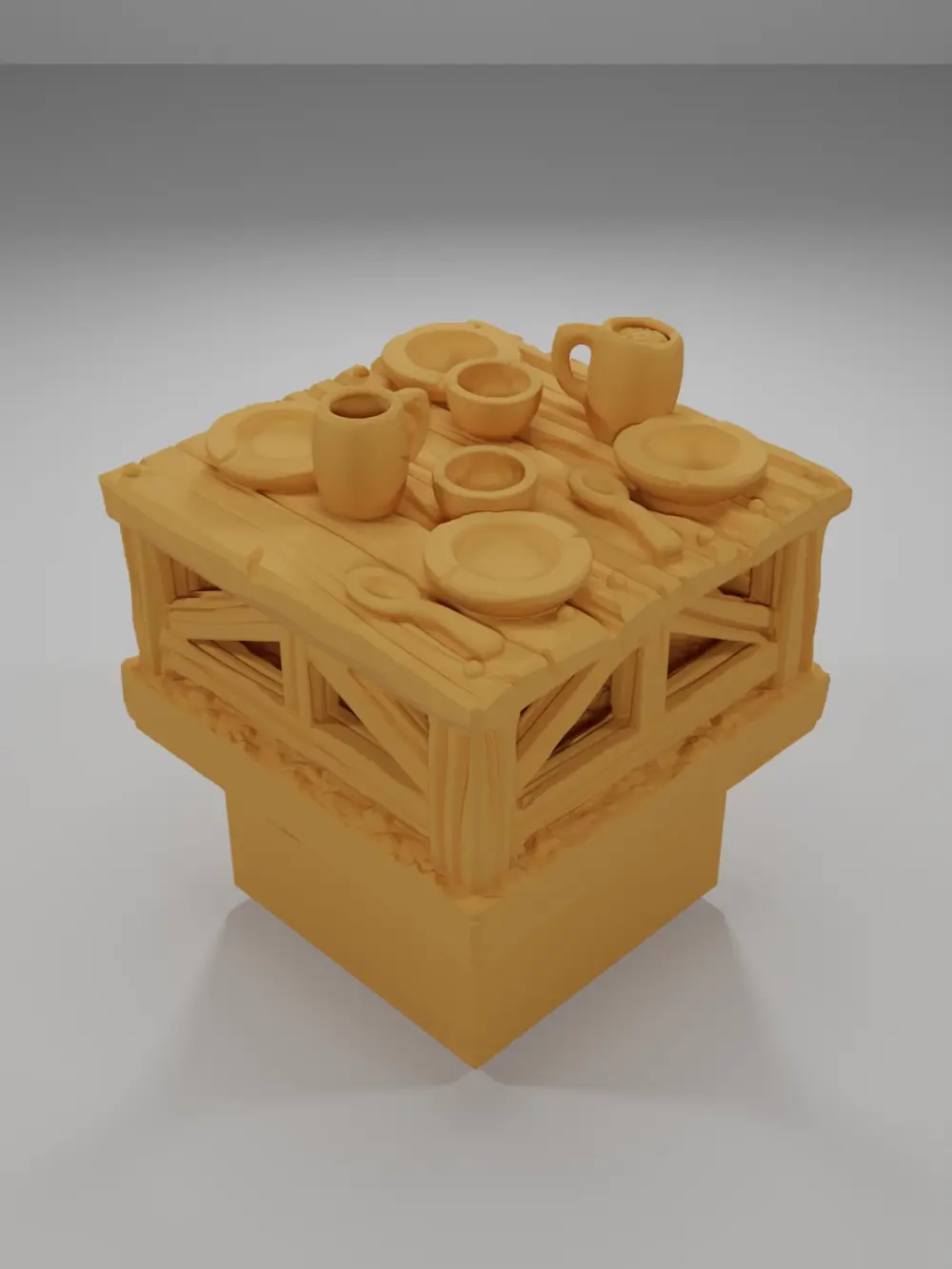 Set Table - Ramparts & Ruins - Dungeon Blocks