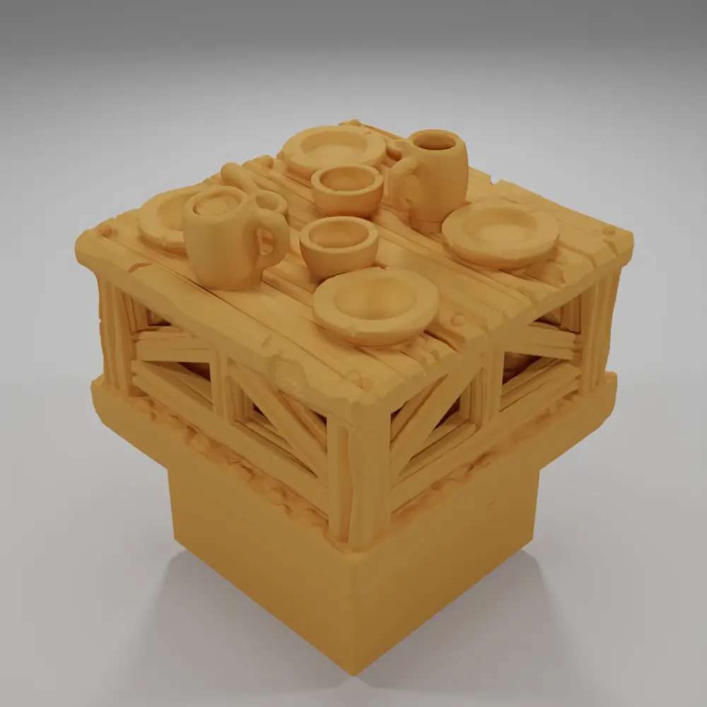 Set Table - Ramparts & Ruins - Dungeon Blocks