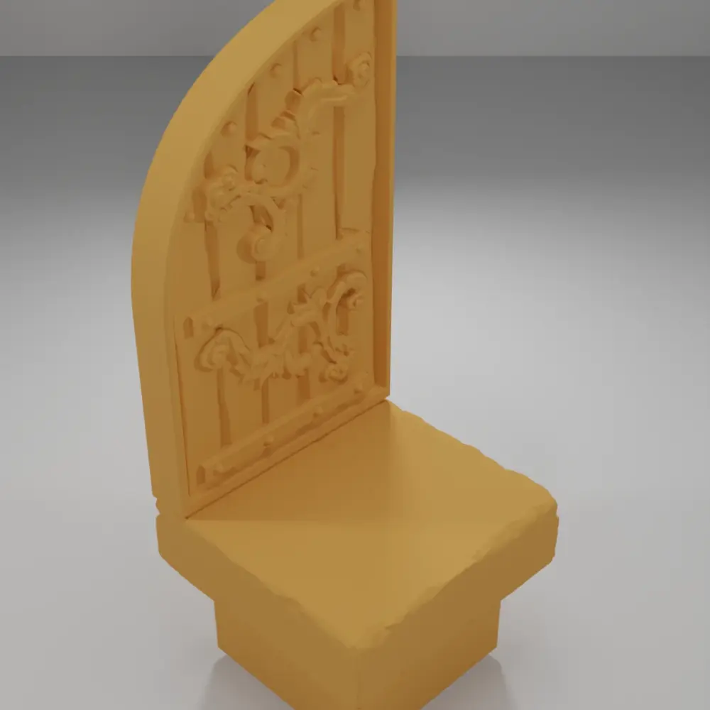 Double Door Left - Ramparts & Ruins - Dungeon Blocks