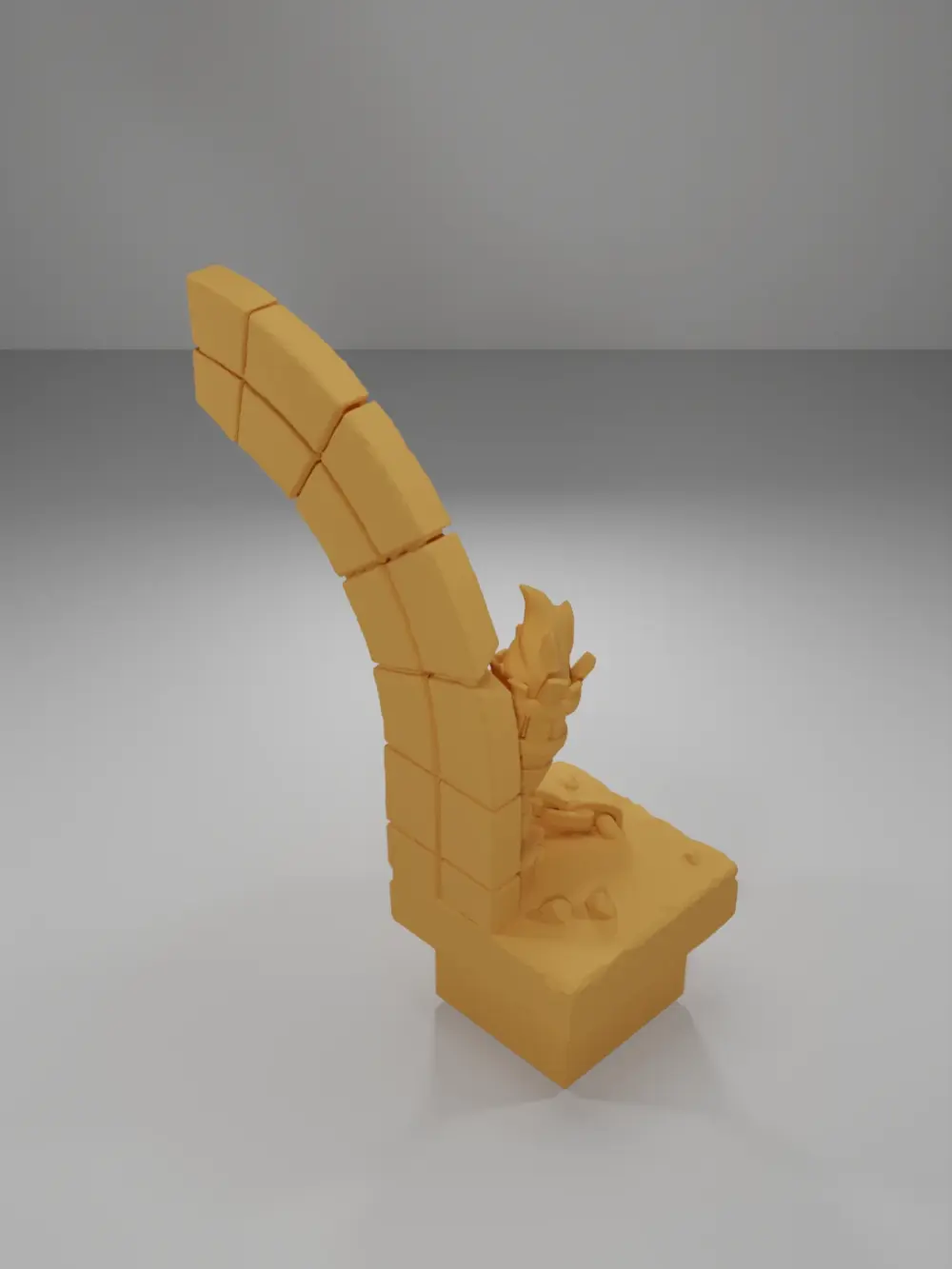 Entrance Arch Left - Ramparts & Ruins - Dungeon Blocks