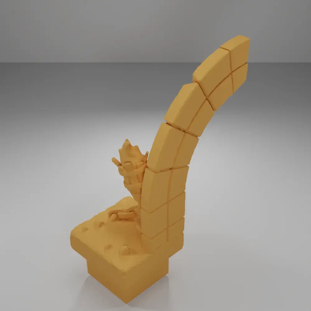 Entrance Arch Right - Ramparts & Ruins - Dungeon Blocks