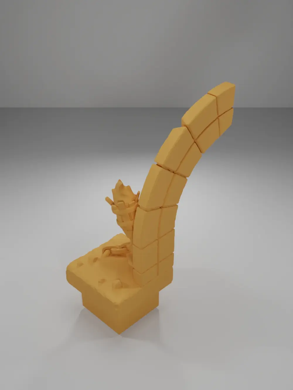 Entrance Arch Right - Ramparts & Ruins - Dungeon Blocks