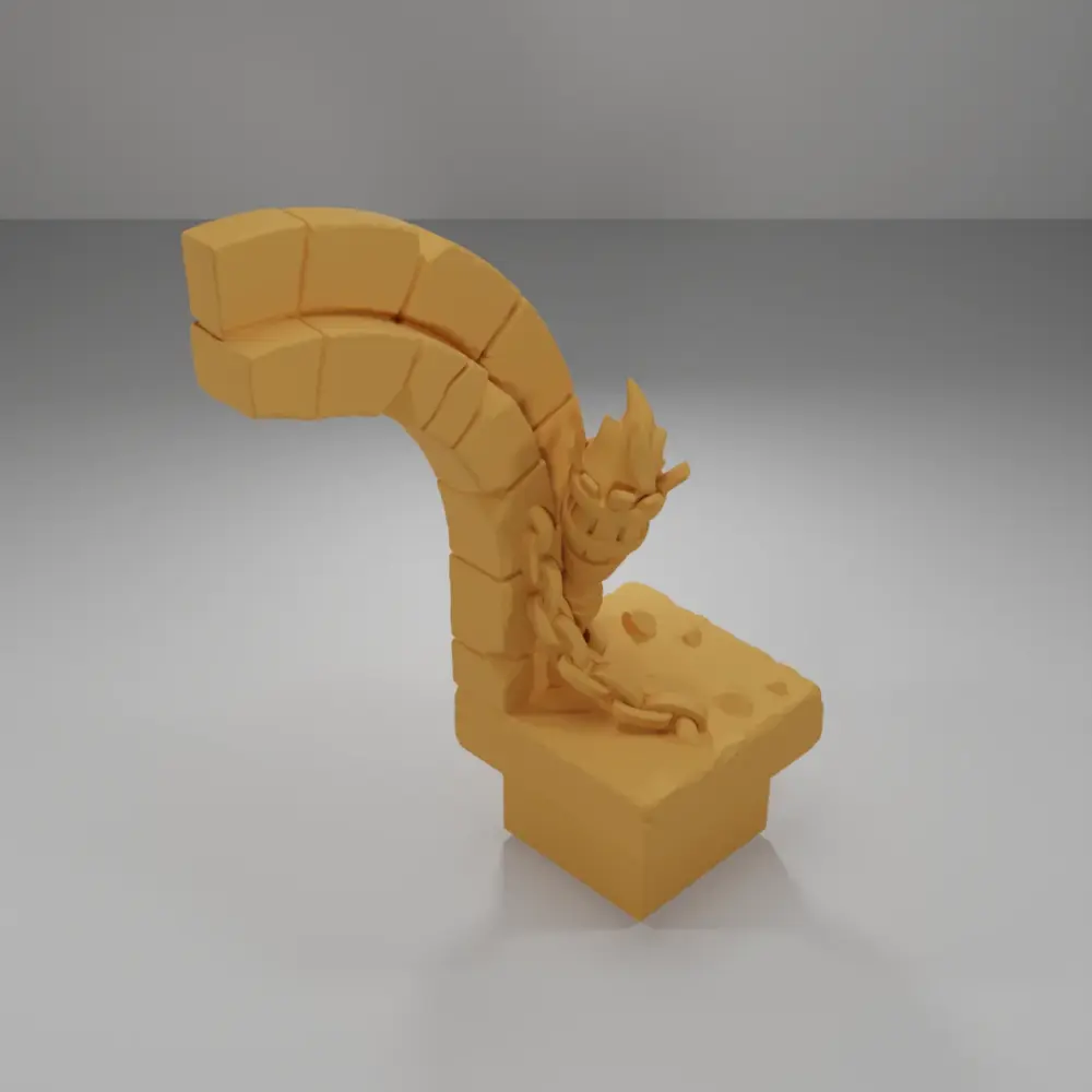 Entrance Arch Right - Ramparts & Ruins - Dungeon Blocks