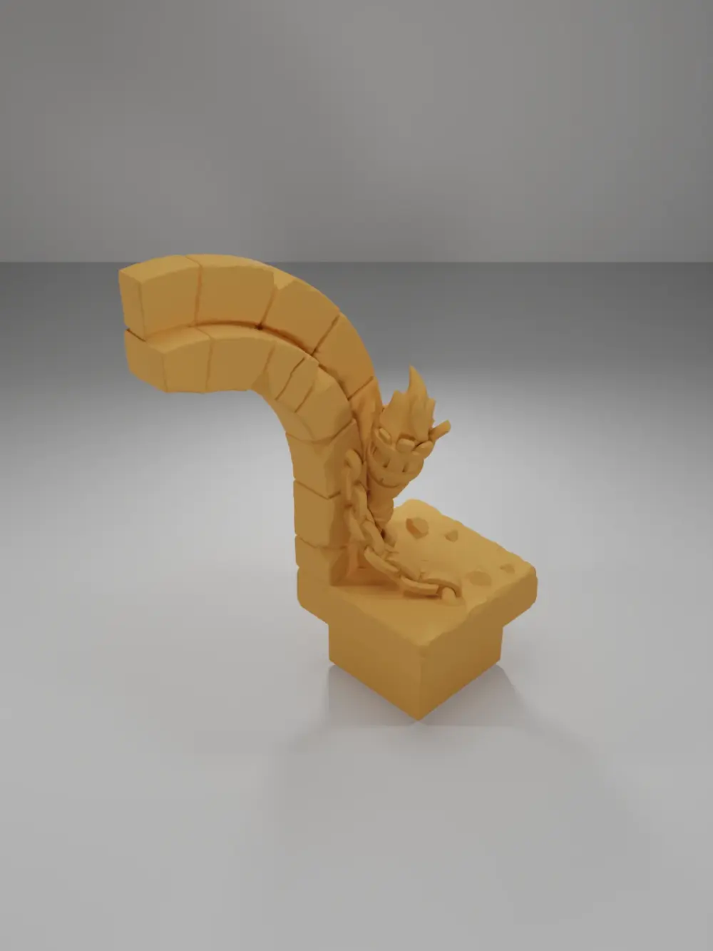 Entrance Arch Right - Ramparts & Ruins - Dungeon Blocks