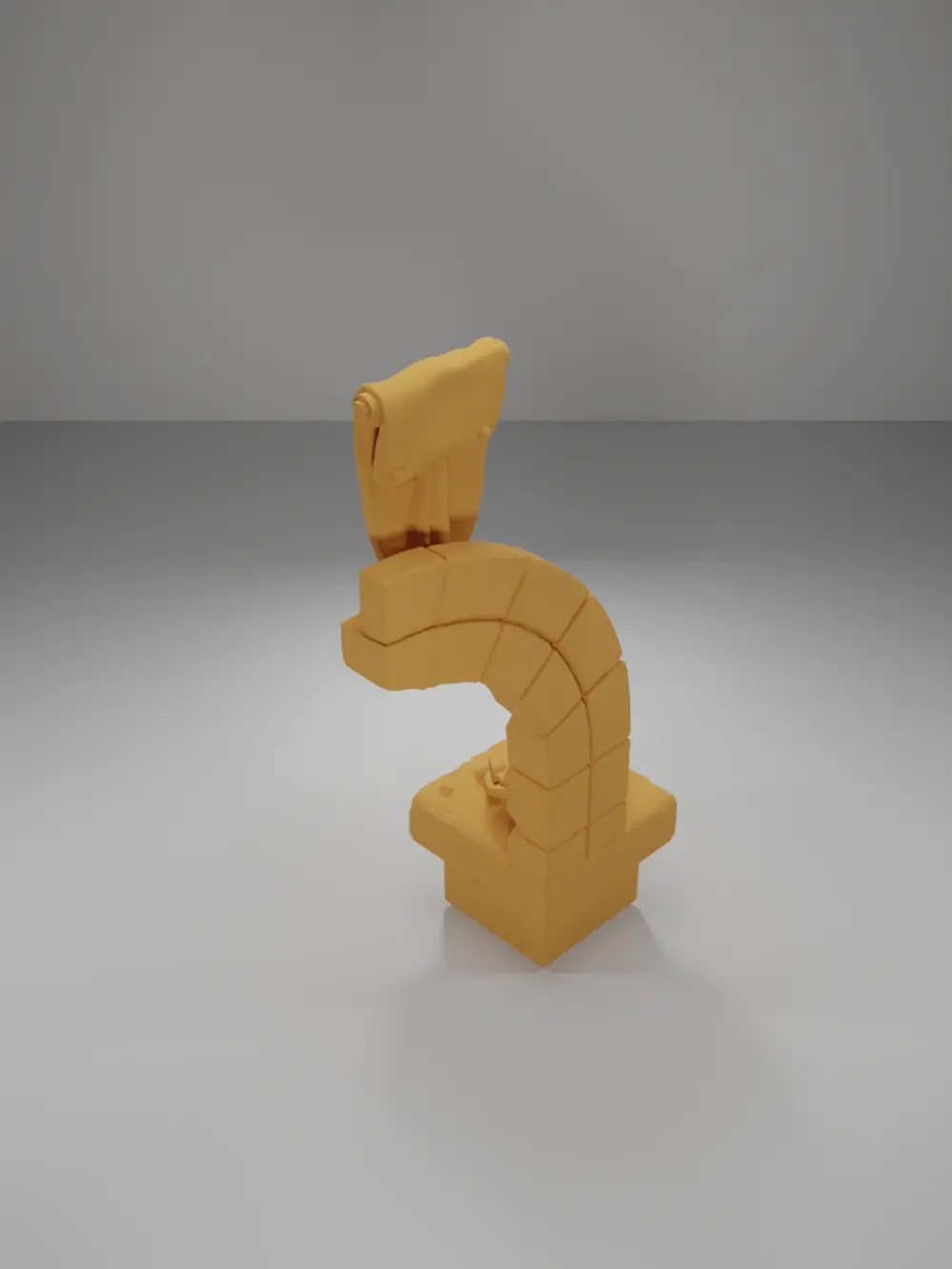 Entrance Arch Left Flag - Ramparts & Ruins - Dungeon Blocks
