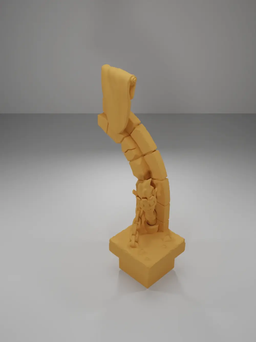 Entrance Arch Right Flag - Ramparts & Ruins - Dungeon Blocks