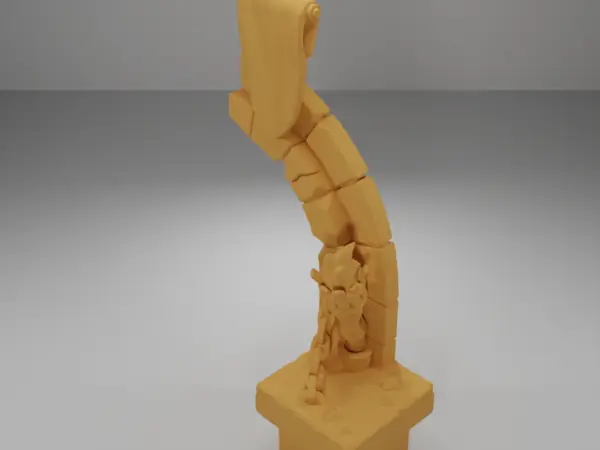 Thin Rampart Angle - Ramparts & Ruins - Dungeon Blocks